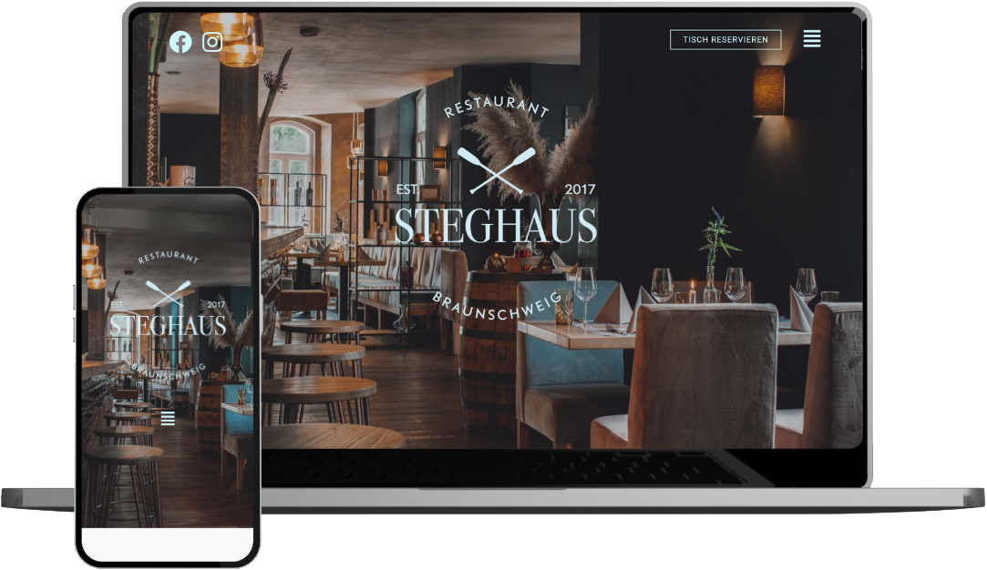 Steghaus - Mockups | Website Erstellung | Pagebuilder | Webseiten machen lassen | Braunschweig | Wolfsburg